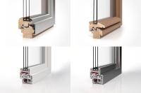 Materialvielfalt bei Fensterprofilen von PaX